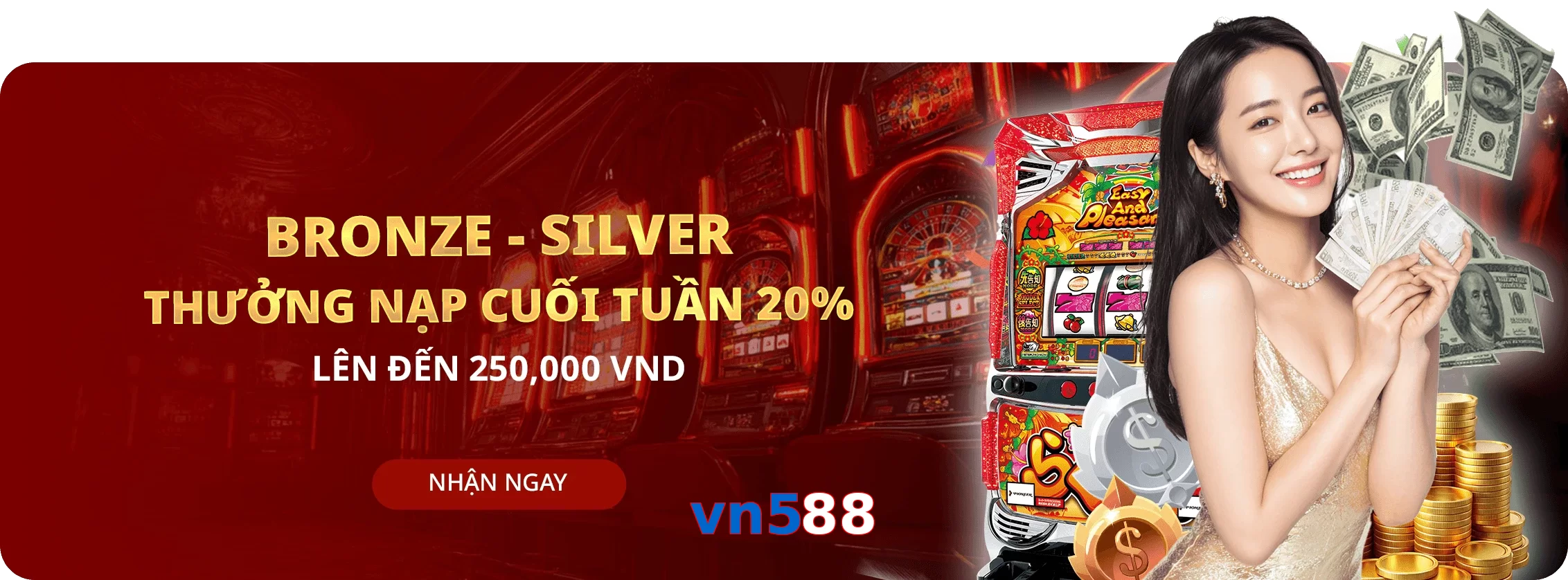 Trò chơi Slot được yêu thích tại vn588